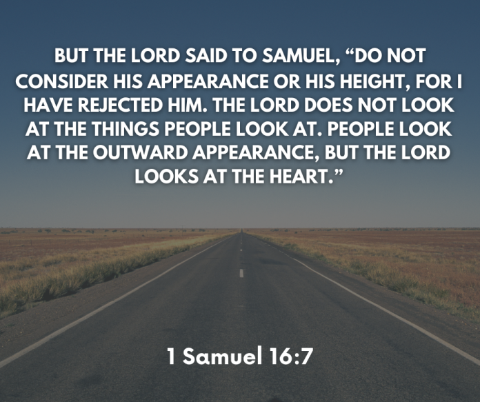 1 Samuel 16:7