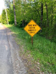 Warning Sign for Driving Curves